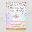 Search for magic birthday invitations Whimsical