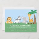 Search for kids safari birthday invitations Jungle