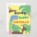 Search for funny dinosaur birthday cards T rex