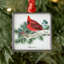 Search for red cardinal bird christmas tree decorations Festive