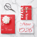 Search for new year wrapping paper Modern typography
