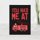 Search for firefighter birthday cards Fire truck