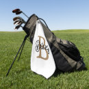 Search for monogrammed golf towels Girly