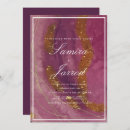 Search for purple and gold wedding invitations Trendy