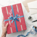 Search for pink and white pattern gift wrap Geometric