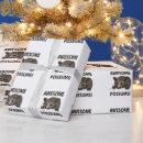 Search for possum wrapping paper Wildlife