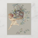 Search for vintage valentine postcards Cupid