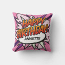 Search for happy birthday cushions Pink