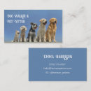 Search for breeding business cards Pet sitter