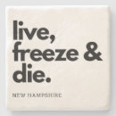 Search for new hampshire coasters Live free or die