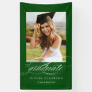 Search for green graduation banners High school