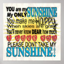 Search for you are my sunshine art You make me happy