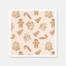 Search for gingerbread man napkins Pink