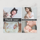 Search for birth announcement thank you postcards Simple