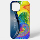 Search for fractal iphone cases Rainbow