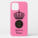 Search for queen crown iphone cases Pink
