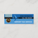 Search for airport taxi business cards Driver