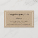 Search for notary business cards Minimalist