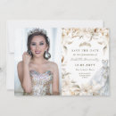 Search for gold floral save the dates Simple