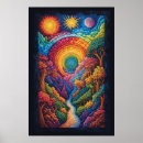 Search for psychedelic visions posters Abstract