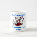 Search for leaning mugs Dog