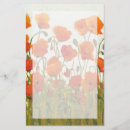 Search for poppies stationery paper Botanical