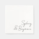 Search for engagement party napkins Chic
