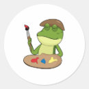 Search for frog painting stickers Toad