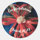 Search for red graduation party stickers Blue