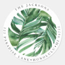 Search for banana leaves stickers Watercolor