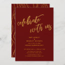 Search for burgundy wedding reception invitations Modern