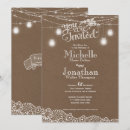 Search for jar wedding invitations Kraft paper