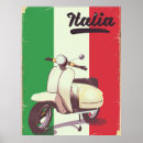 Search for vintage scooter posters Italia
