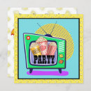 Search for television birthday invitations Party
