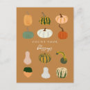 Search for count your blessings postcards Pumpkin