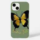 Search for golden butterfly iphone cases Yellow