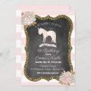 Search for floral unicorn 1st birthday invitations Glitter