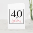 Search for 40 fabulous pink birthday cards Forty