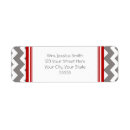 Search for red chevron return address labels Trendy