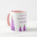 Search for purple and white flowers mugs Pink