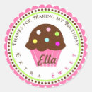 Search for cupcake birthday party stickers Candy