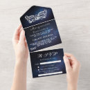 Search for navy blue masquerade party invitations Daughter