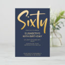 Search for elegant blue 60th birthday invitations Adult birthday party