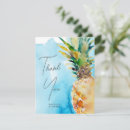 Search for pineapple thank you cards Hawaii