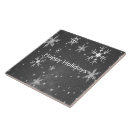 Search for white snowflake tiles Black and white