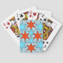 Search for star playing cards Red white and blue