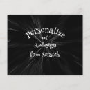 Search for wedding favours flyers Black