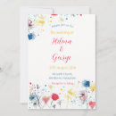 Search for mid century wedding invitations Floral