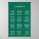 Search for minimalist wedding seating charts Simple