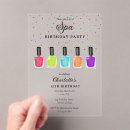 Search for manicure invitations Pedicure